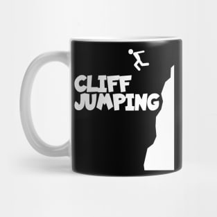 Cliff jumping Mug